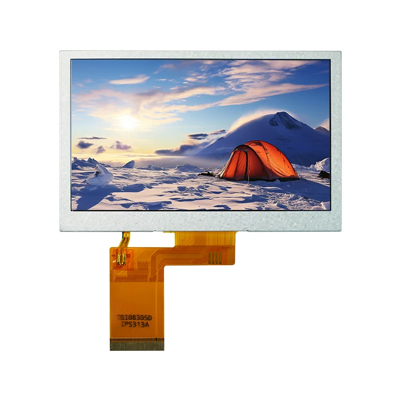 4.3 '24 bitų transmisyvi spalvų TFT LCD ekrano modulis