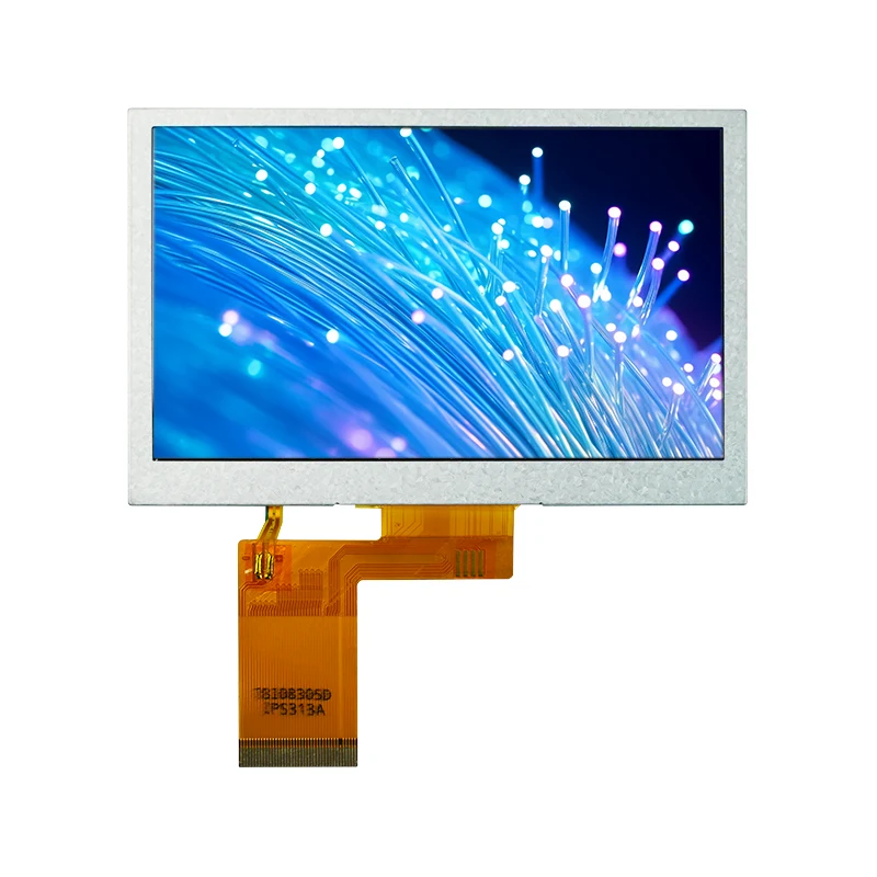 4.3 'Platus temp Mažos TFT LCD ekrano modulis
