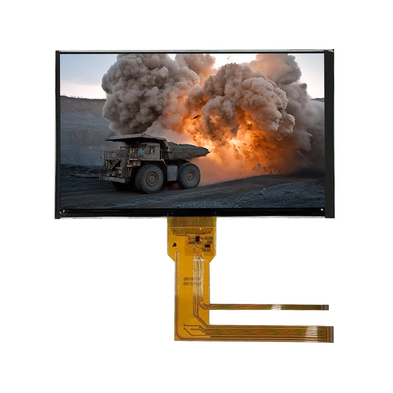 7,0 colio paprastai juodas 350 nitų plonesnis IPS elemento jutiklinio ekrano modulis 7,0 colio paprastai juodas 350 nitų plonesnis IPS elemento jutiklinio ekrano modulis